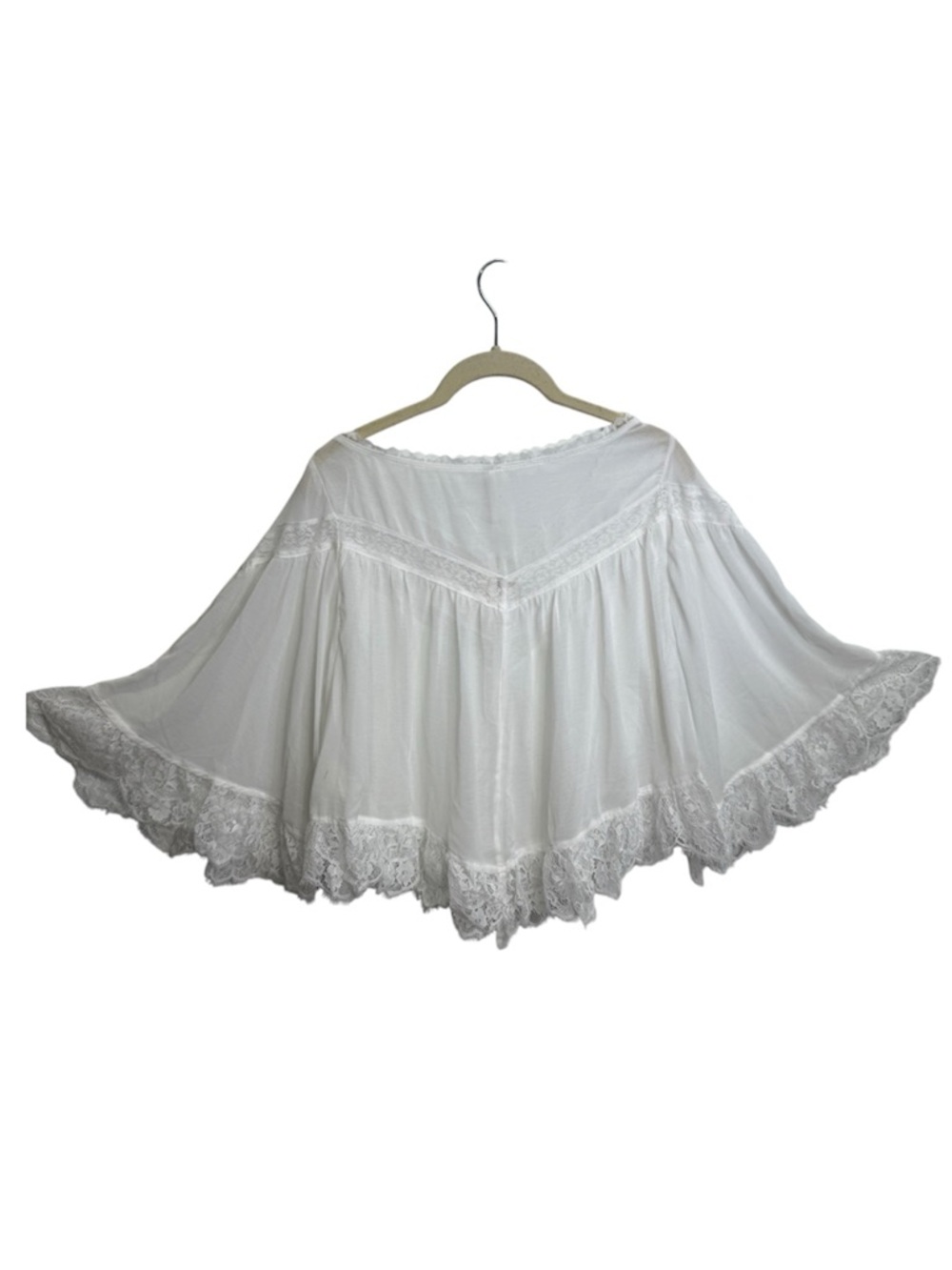 Free People Women's Bali Midnight Rain V-Neck Top, Size MEDIUM - Picture 3 of 15